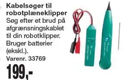 Harald Nyborg Kabelsøger til robotplæneklipper tilbud