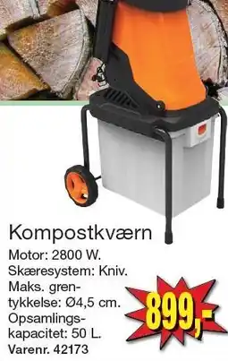 Harald Nyborg Kompostkværn tilbud