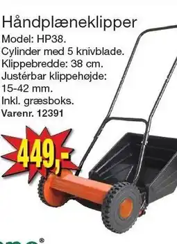 Harald Nyborg Håndplæneklipper tilbud