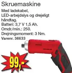 Harald Nyborg MITSUTOMO Skruemaskine tilbud