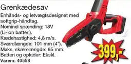 Harald Nyborg Mitsutomo Grenkædesav tilbud