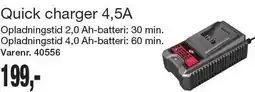 Harald Nyborg Quick charger 4,5A tilbud