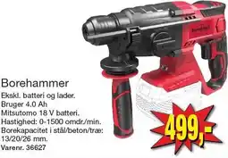 Harald Nyborg MITSUTOMO Borehammer tilbud