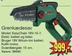 Harald Nyborg BOSCH Grenkædesav tilbud