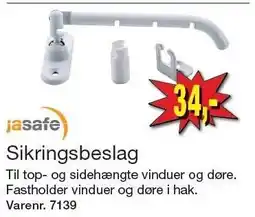 Harald Nyborg JASAFE Sikringsbeslag tilbud