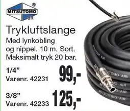 Harald Nyborg MITSUTOMO Trykluftslange tilbud
