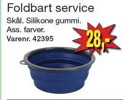 Harald Nyborg Foldbart service tilbud