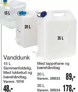 Harald Nyborg Vanddunk tilbud