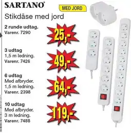 Harald Nyborg SARTANO Stikdåse med jord tilbud