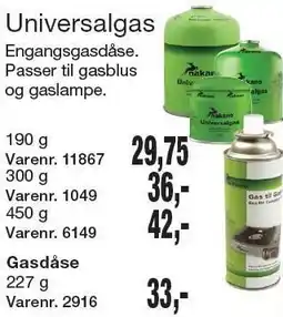 Harald Nyborg Universalgas tilbud