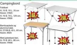 Harald Nyborg Campingbord tilbud