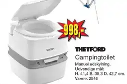 Harald Nyborg Campingtoilet tilbud