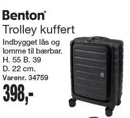 Harald Nyborg Trolley kuffert tilbud
