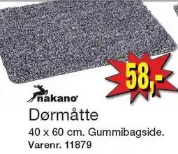 Harald Nyborg Dørmåtte tilbud
