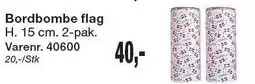 Harald Nyborg Bordbombe flag tilbud