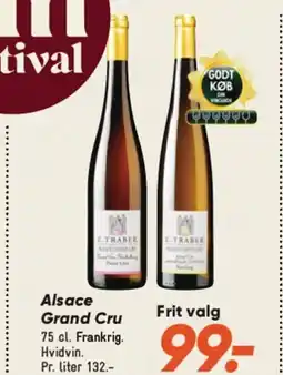 Bilka Alsace Grand Cru 75 cl. Frankrig. tilbud