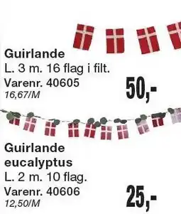 Harald Nyborg Guirlande eller Guirlande eucalyptus tilbud