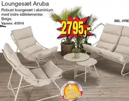 Harald Nyborg Loungesæt Aruba tilbud
