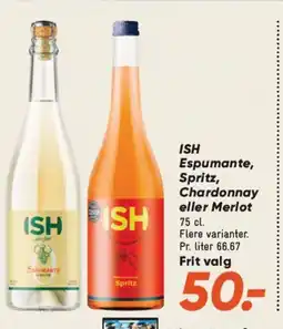 Bilka ISH Espumante, Spritz, Chardonnay eller Merlot tilbud