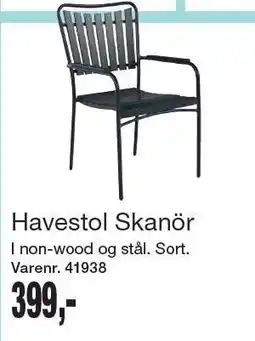 Harald Nyborg Havestol Skanör tilbud