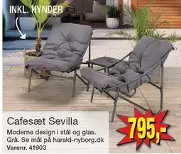 Harald Nyborg Cafesæt Sevilla tilbud