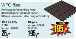 Harald Nyborg WPC flise tilbud