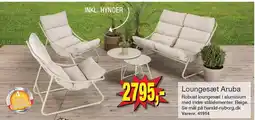 Harald Nyborg Loungesæt Aruba tilbud