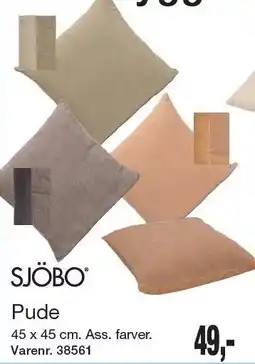 Harald Nyborg SJÖBO Pude tilbud