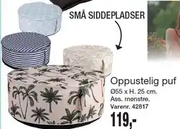 Harald Nyborg Oppustelig puf tilbud