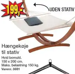 Harald Nyborg Hængekøle til stativ tilbud