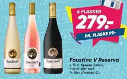 Bilka Faustino V Reserva - 6 FLASKER tilbud