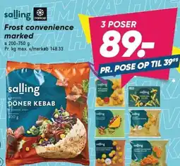 Bilka Frost convenience marked - 3 POSER tilbud