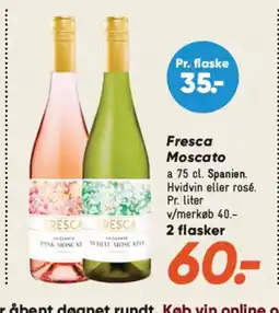 Bilka Fresca Moscato tilbud