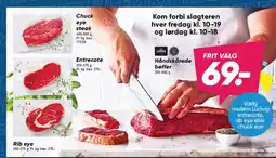 Bilka Kom forbi slagteren hver fredag kl. 10-19 tilbud