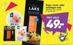 Bilka Rejer, varm- eller varm- ell koldrøget laks tilbud