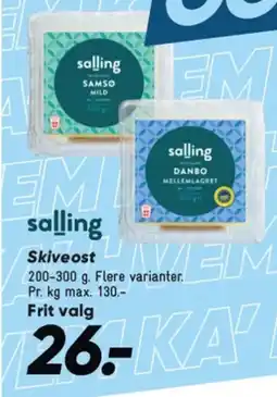 Bilka Skiveost tilbud