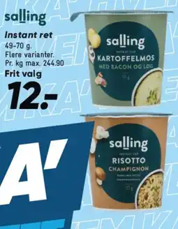 Bilka Salling instant ret tilbud