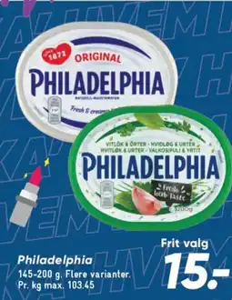 Bilka Philadelphia tilbud