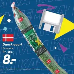 Bilka Dansk agurk Danmark. Pr. stk. tilbud