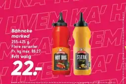 Bilka Bähncke marked tilbud