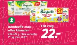 Bilka Bonduelle majs eller kikærter tilbud