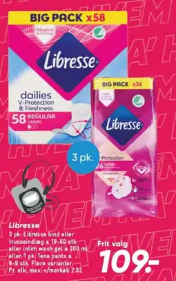 Bilka Libresse tilbud