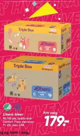 Bilka Libero bleer tilbud