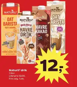 SuperBrugsen Naturli' drik tilbud