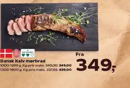 SuperBrugsen Dansk Kalv mørbrad tilbud