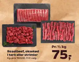 SuperBrugsen Roastbeef, oksekød tilbud