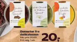 SuperBrugsen Desserter fra delikatessen tilbud