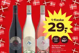 SuperBrugsen Ap Rosso, Bianco eller Rosato Veneto, Italien. 75 cl. tilbud