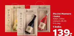 SuperBrugsen Piccini Memoro I boks tilbud