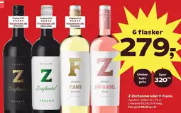 SuperBrugsen Z Zinfandel eller F Flano tilbud